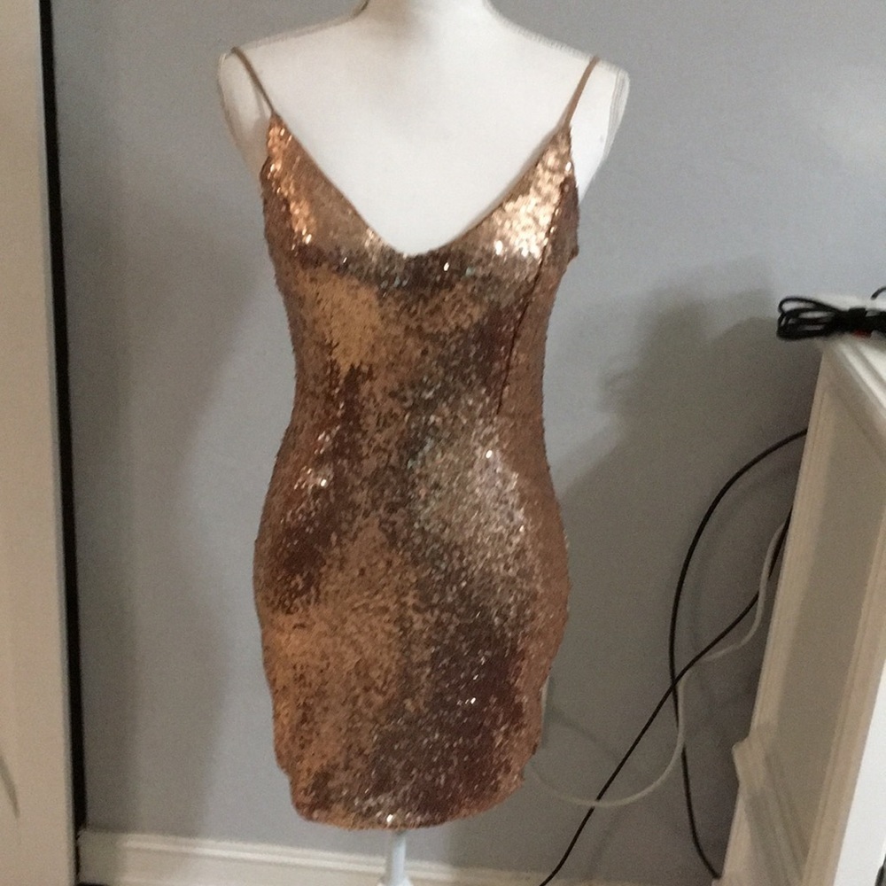 Mind Code sequin Dress. Size small